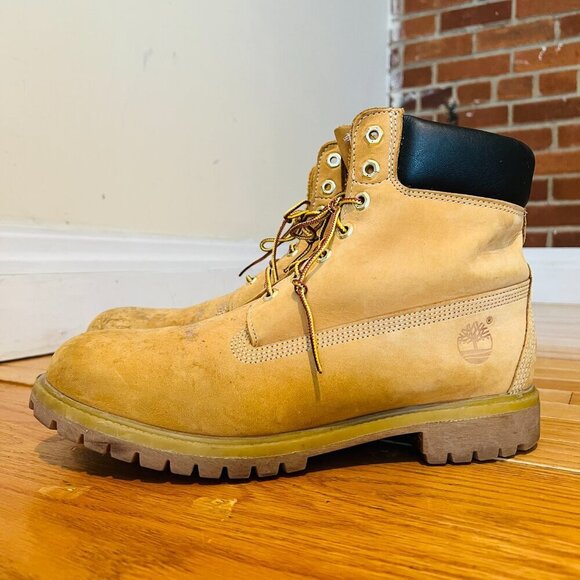 Timberlands Men’s 11.5 Suede Leather Boots 400 Gram Primaloft Nubuck Waterproof - Picture 5 of 16